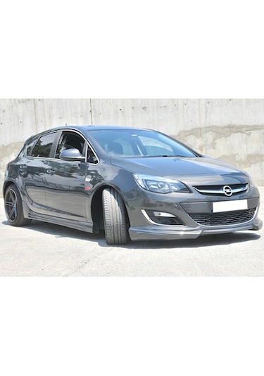 Opel Astra J HB Sport Marşpiyel Seti Mat Siyah Plastik 2009 -2014