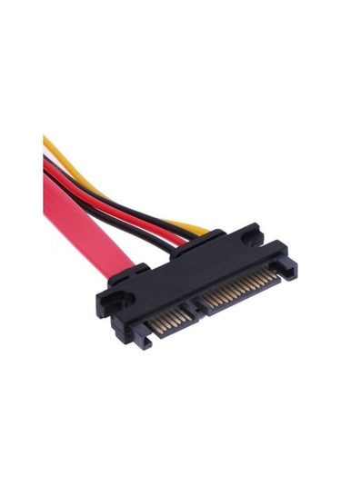 1 metre 7 pin 15 pin erkek dişi sata uzatma kablo 22 pin sata uzatma kablo