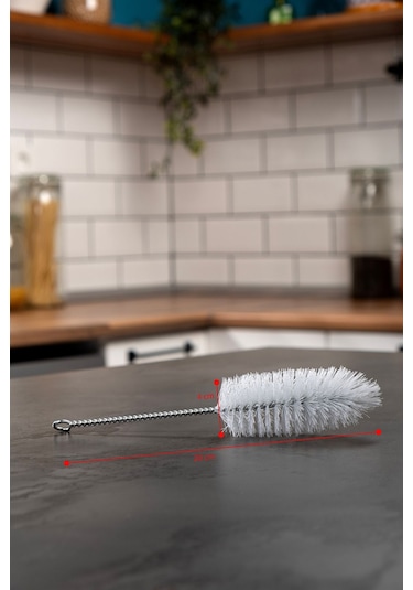 Mienda Home Baharatlık Temizleme Fırçası Beyaz