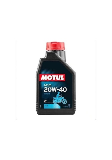 Motul Hero Dash Lx Dash Vx için 20W-40 4T Mineral Motosiklet Yağı 1 L