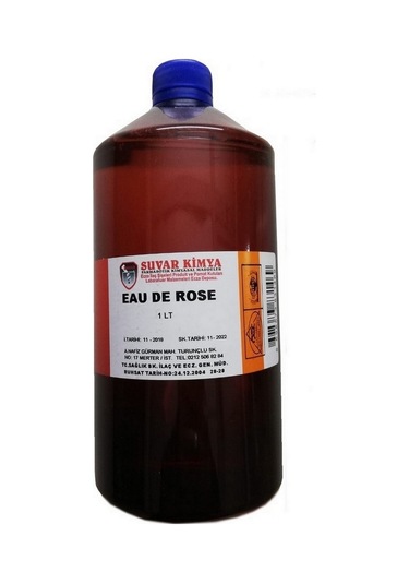 Suvar Kimya Eau De Rose Gül Suyu 1 L