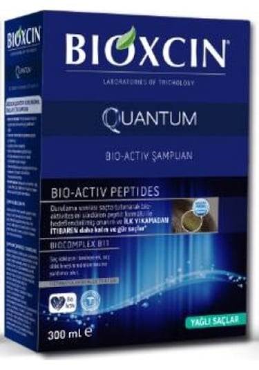 Bioxcin Quantum Yağlı Saçlar için Saç Dökülmesine Karşı Şampuan 300 ML