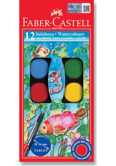 Suluboya Faber Redlıne Kucuk 12 Renk 5292125011