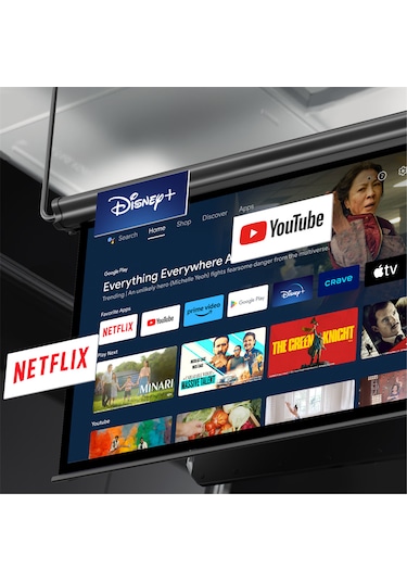 Ultımea Poseidon E40 1000 Ansı Android Tv 11 Netflix Wifi6 Bt5.3 150" Full Hd Projeksiyon Utm U0340