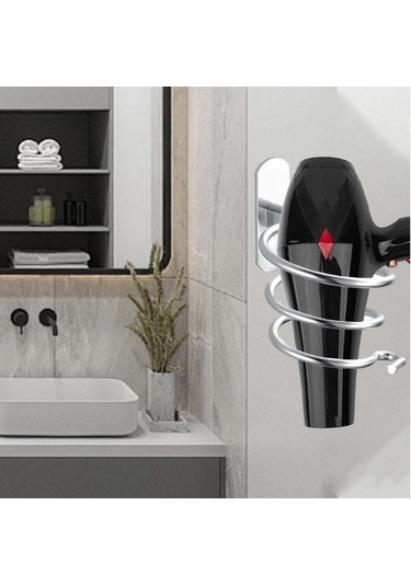 Suntek Saç Kurutma Makinesi Tutucu Fön Askısı Alüminyum