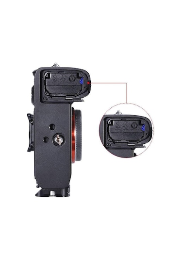 Uurig R013  Sony A7 Serisi Vlog Metal L Bracket