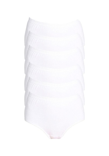 Iç Giyim Kadın Yüksek Bel Bato Külot 6'lü Paket 001