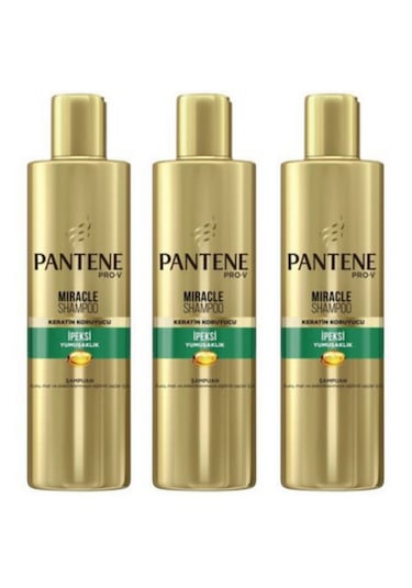 Pantene Miracle İpeksi Yumuşaklık Şampuan 3 X 250 Ml