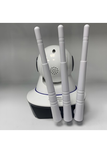 Jeehugo 3 Antenli Kablosuz Ip Kamera - 720p Hd, İki Yönlü Ses, Hareket Algılama, Gece Görüşü 10m , 355 Devir, Micro Sd Desteği Kart Dahil Değil