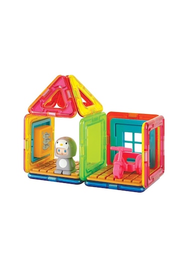 Magformers Mıknatıslı Cube House Set - Penguin - 20 Parça