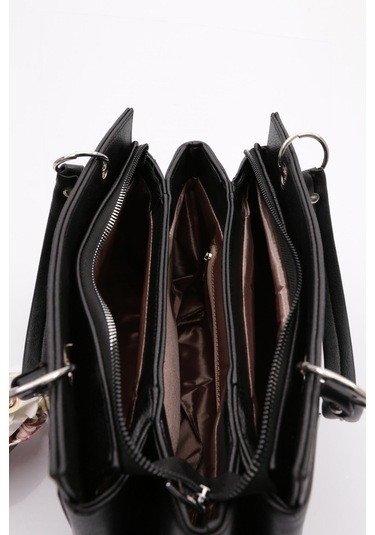 Dgn 1002 Kadin Kolonlu Omuz Ve Kol Çantasi 1002-2611-R123499 Siyah