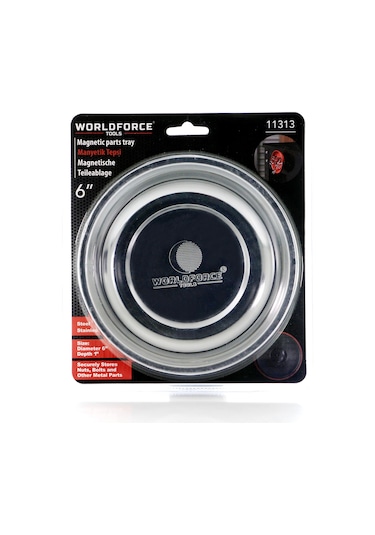 Worldforce 6" 150 MM Manyetik Alet Tutucu Paslanmaz Tepsi