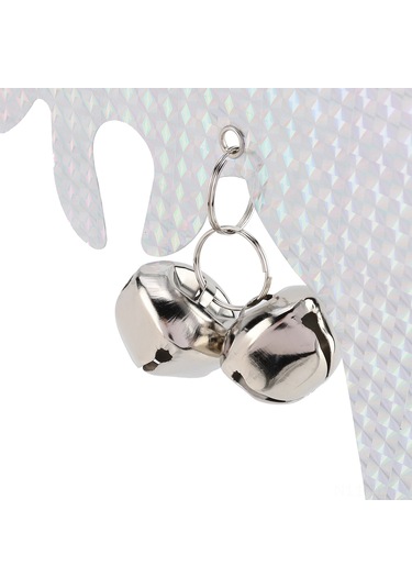 Lemestar 2 Adet Pvc Yansıtıcı Sesli Çanlı Kuş Kovucu, Aydınlatma-hareket İle Bahçe/ev/ Balkon Koruması