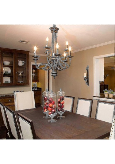 Klasik E12 Led Şamdan Ampul, Eşdeğer 40w, Sıcak Beyaz 2700k, Filament Şeffaf Cam, Kısılamaz, 10'lu Paket - Ev İçin Şık Aydınlatma Diğer