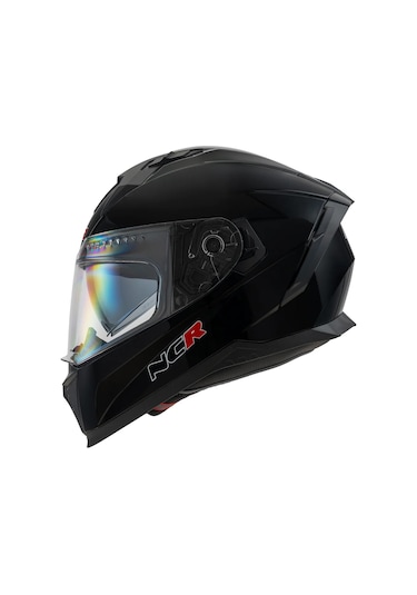 Ncr Stream Parlak Siyah Full Face Kapalı Kask Ece-06 Parlak Siyah Parlak Siyah