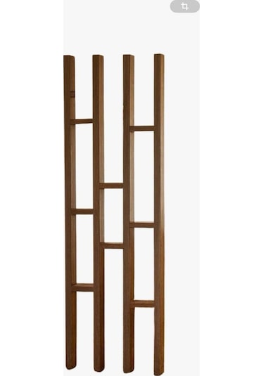 Ahşap Trend Seperatör Paravan Raflı 55x200 Cm