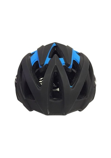 Raptor - Kask - Mv29 - Arka Led Lambalı - Fileli Siyah Mavi