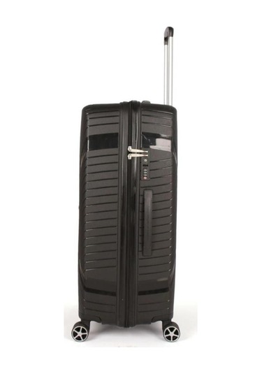 Benetton Büyük Boy %100 Polipropilen Valiz Siyah Bnt3000 Siyah