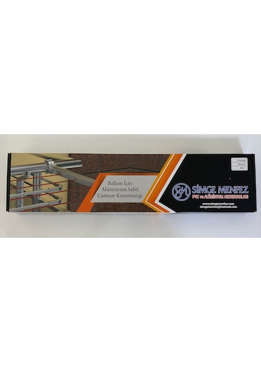 Balkon Çamaşırlık-Alüminyum Çamaşırlık-Çamaşır Kurutma Askısı Gümüş