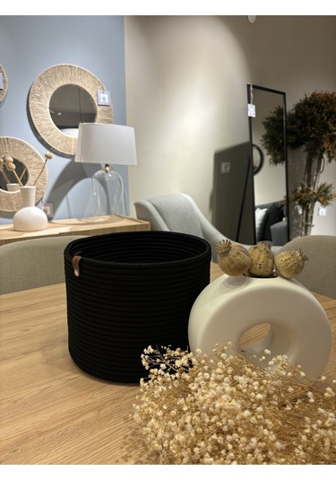 Rover Çok Amaçlı Düzenleyici Sepet, Saksılık, Organizer 20-26, Küçük Boy Siyah