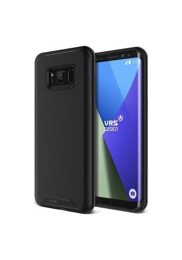 Vrs Design Galaxy Uyumlu S8 Plus Single Fit Kılıf Black