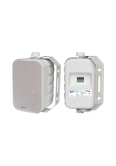 Dexun D-425t 4 10 Cm 30 Watt 8 Ohm 70/100 Volt Beyaz Trafolu Sütun Hoparlör Tekli