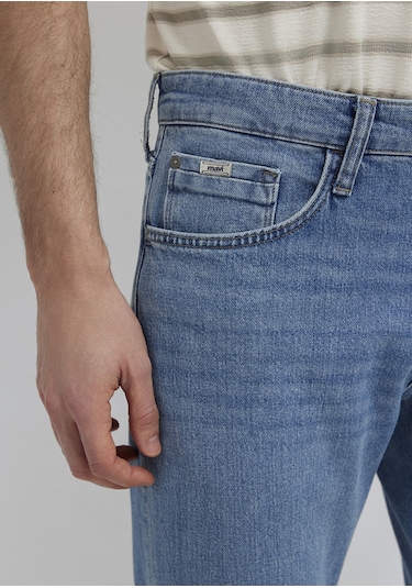 Mavi - Jake Premium Blue Puslu Açık Mavi Jean Pantolon 0042283030