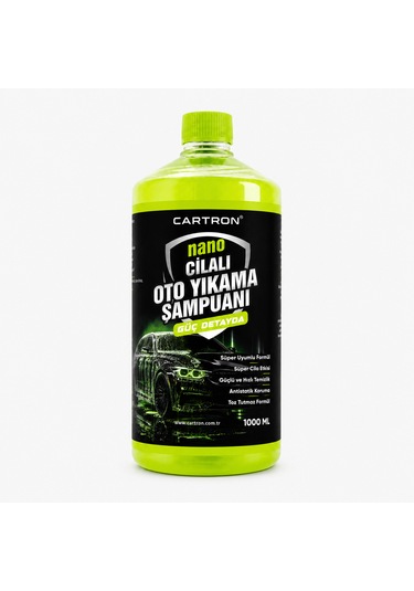 Cartron Nano Cilalı Oto Yıkama Şampuanı 1000ml