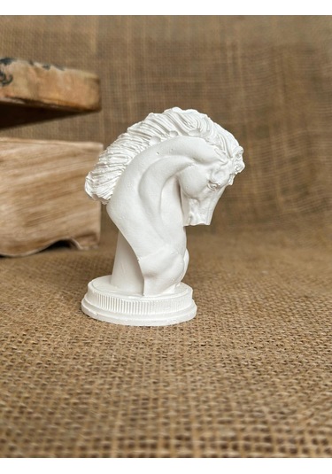 Satranç Atı Minimalist Dekoratif Heykel Obje, Ev Dekoru, Masa Dekoru