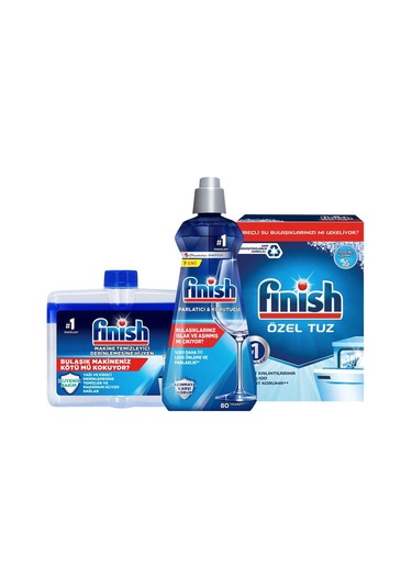 Finish Combopack 3 Parça Temizlik Ve Bakım Seti