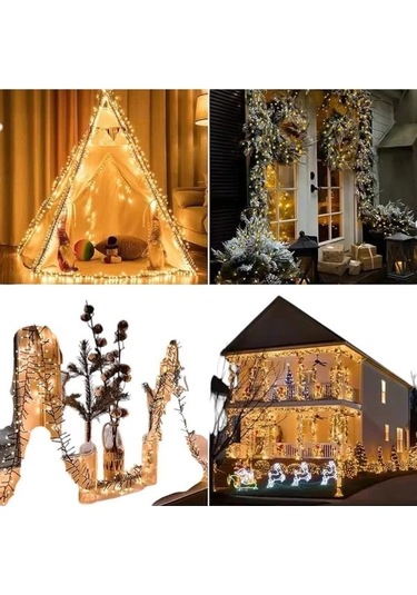 Bfs Gün Işığı 10 Metre Led Işık Şerit Led Süsleme Parti Malzemesi Çok Renkli