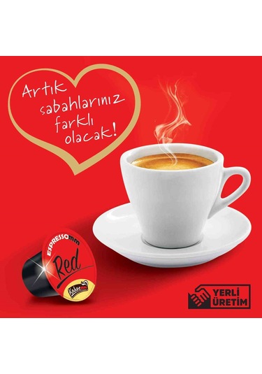 Espressomm Nespresso Uyumlu Red Kapsül Kahve 100 Adet
