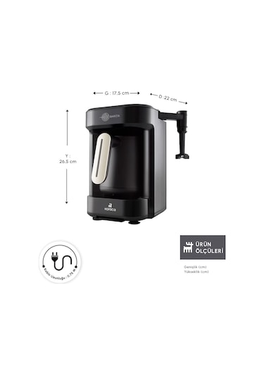 Karaca Hatır Barista Cappuccino ve Türk Kahve Makinesi