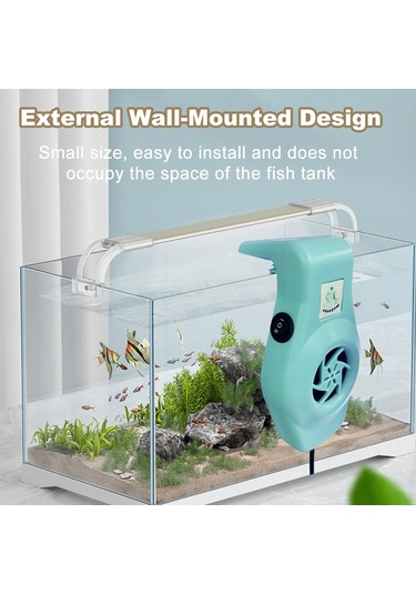 Kosona Usb Akvaryum Soğutma Fanı, 20l Altı Küçük Tanklar İçin, Hız Ayarlanabilir, Beyaz, 5v Dc, 3.8w Soğutucu