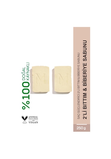 Misbahçe Biberiyeli Bıttım Sabunu 2x250 Gr