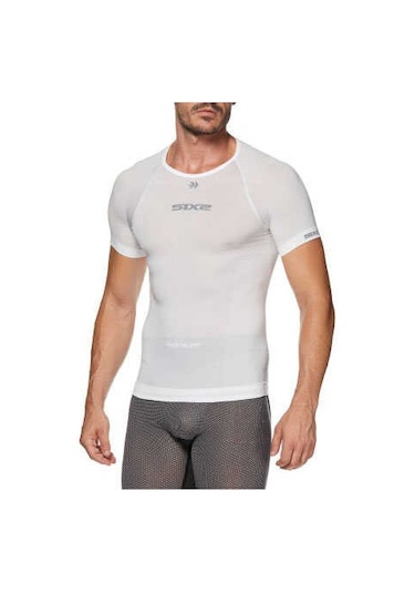 Sıx2 Breezytouch Yazlık Termal T-shirt Karbon Beyaz