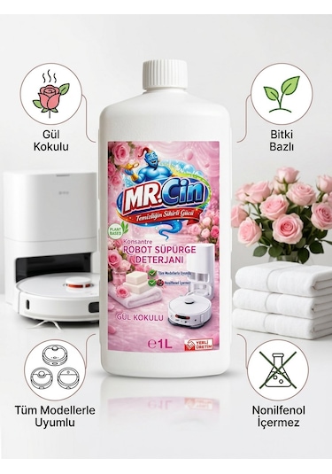 Mr.cin Robot Süpürge Deterjanı 6 + 2 Avantajlı Set Tekli