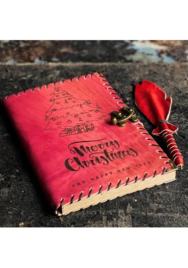 Mutlu Yıllar Deri Defter N11.1524
