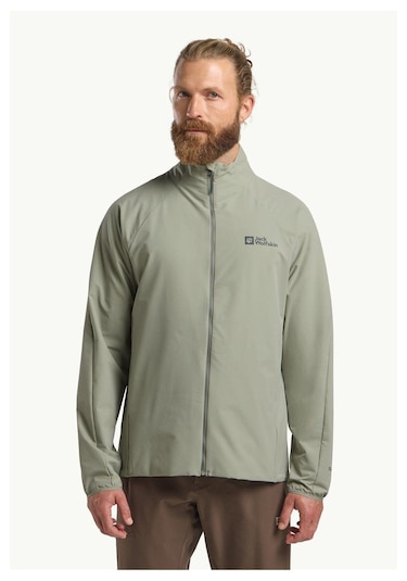 Jack Wolfskın Prelıght Strıde Jkt M Erkek Mint Leaf Outdoor Ceketi A63775-50023 Yeşil