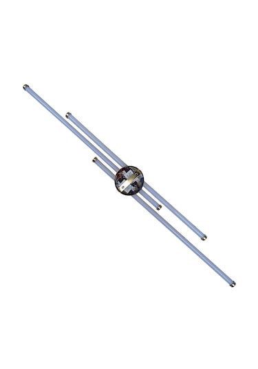 Mimarled Üçlü Çubuk Led Aplik Aydınlatma 94 Cm Gün Işığı Altın