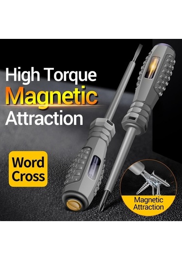 Trendooze Ucu Tornavida Test Slottedphillips Neon Manyetik Kalem Kalem Jms Gerilim Elektrik Cihazı B04 Aneng Ampul Adet 2 Jf