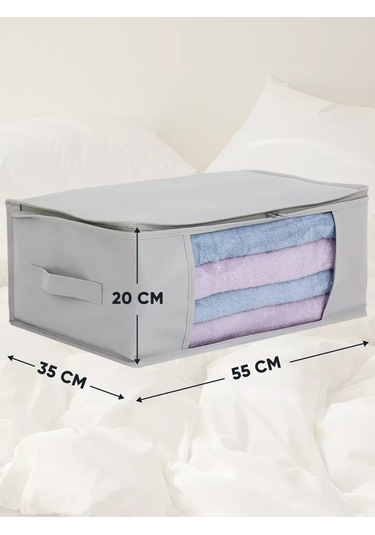 Okkey Depolama Düzenleyici Kutusu, Organizatör Çantası 251210613 Gri