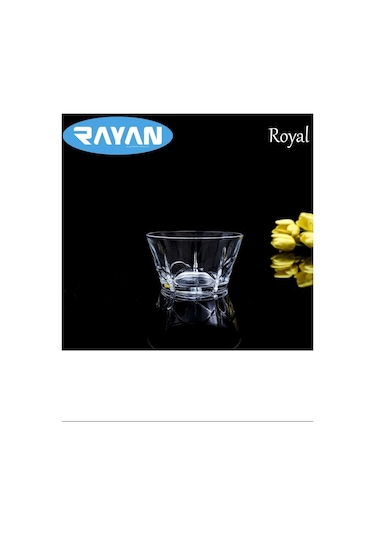 Royal Tekli Cam Kase Royaleks-82687 Çok Renkli