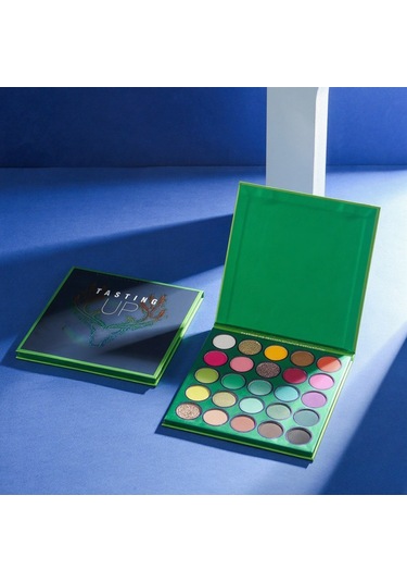 Hangfox 25 Renkli Göz Farı Paleti - Parlak Pırlanta, Abş Malzemesi, Üniversite/cosplay Makyajı - Tip A