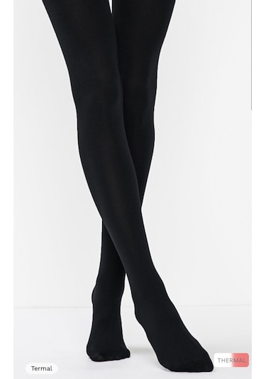 Penti Termal Kadın İçi Polar Kışlık Esnek Külotlu Çorap 001