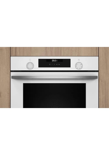 Siemens HU717ABV0T Buhar Destekli Ankastre Fırın Beyaz