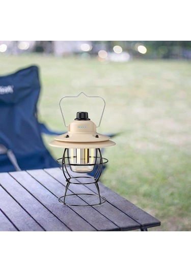 Suntek Led Kamp Feneri Piknik Acil Veranda Için Asılı Aydınlatma Beyaz