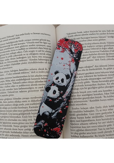 Kitap Ayracı - Pandalar