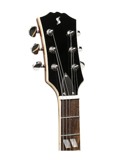 Stagg Les Paul Elektro Gitar Sel-dlx Tr Blk