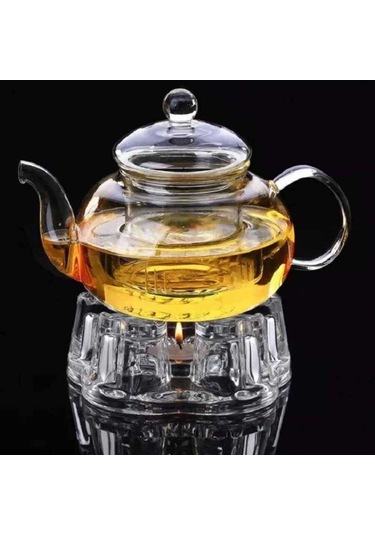 Epinox Cam Demlik Isıtıcı Stand Şeffaf